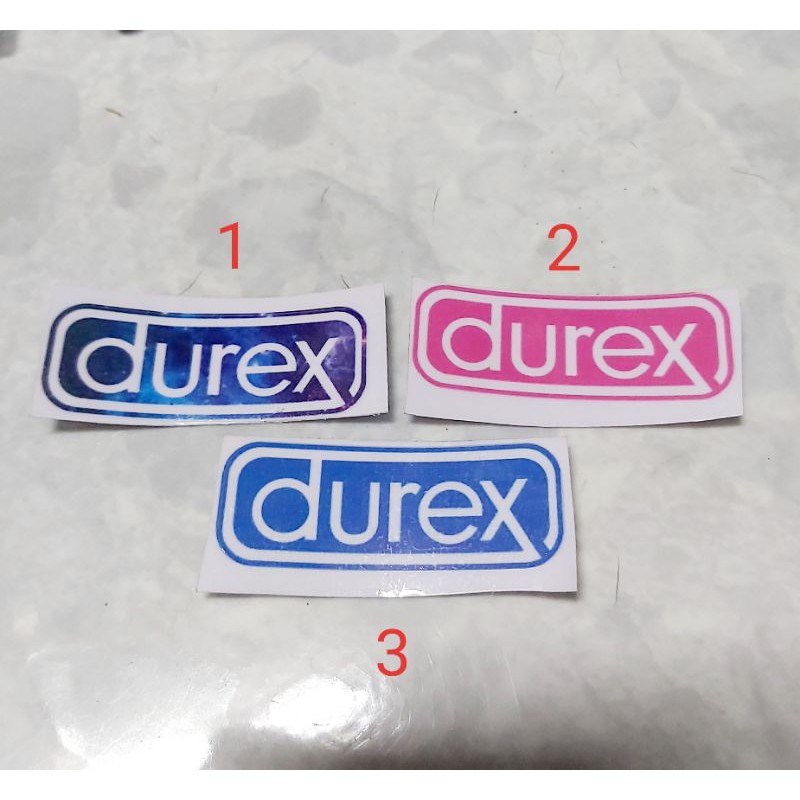 Tem Decal Durex Nhỏ Dán Biển Số Xe  2cm x 5 cm