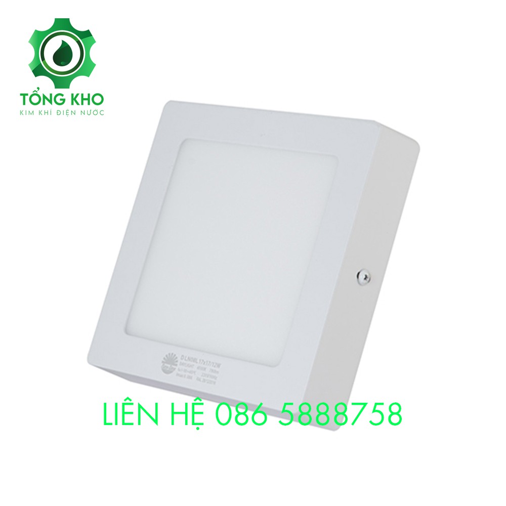 Đèn LED ốp trần vuông Rạng Đông LN08 12W/18W/24W - Tổng kho kim khí điện nước