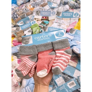Set tất carter chống trượt cho bé siêu ấm