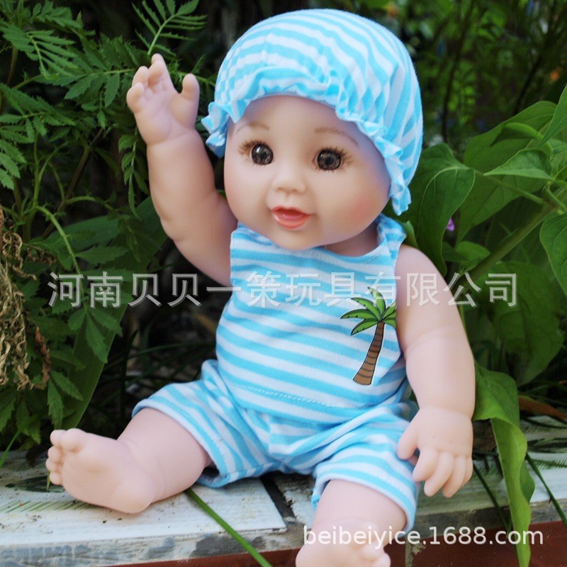 Búp Bê Nam 12 Ich  Slicon Mềm Baby Dolls