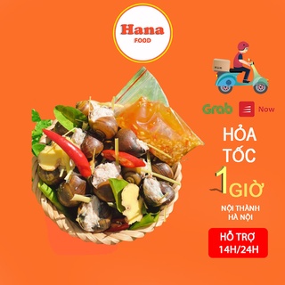 Ốc nhồi thịt đóng khay