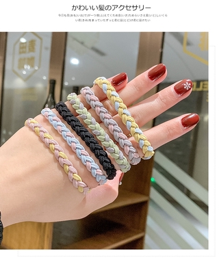 Set 2 Dây Buộc Tóc Xinh Xắn Dành Cho Nữ