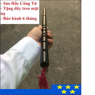 Sáo Trúc Hắc Công Tử ✔ ( Đã kiểm định ) BH 6 tháng - Sáo Trúc Màu Đen Cực Đẹp