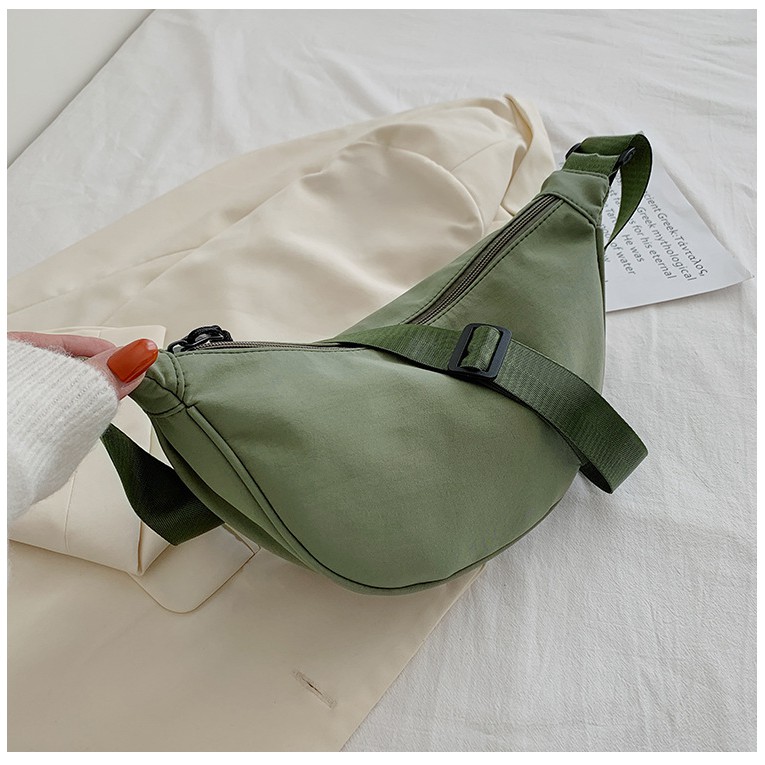 New Dumpling Bag Oxford Cloth College Student Underarm Bag Fresh Shoulder Messenger Bag | BigBuy360 - bigbuy360.vn