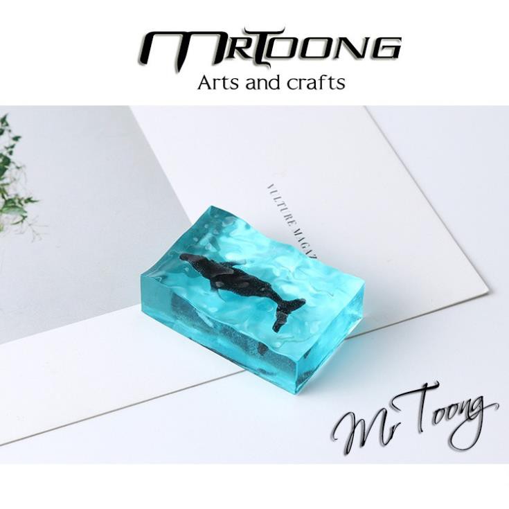 [BEEPOXY]  DIY Khuôn silicon tạo hình gợn sóng biển