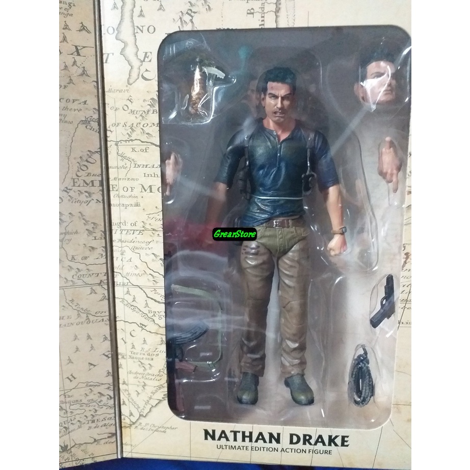 MÔ HÌNH NHÂN VẬT NATHAN DRAKE TRONG UNCHARTER 4 : A THIEF'S END FIGMA CỬ ĐỘNG ĐƯỢC