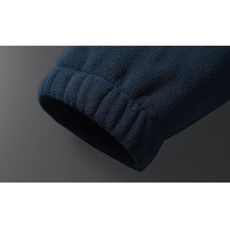 Áo Khoác Lông Cừu Dày Giữ Ấm Mùa Đông Thời Trang Đường Phố Cho Nam