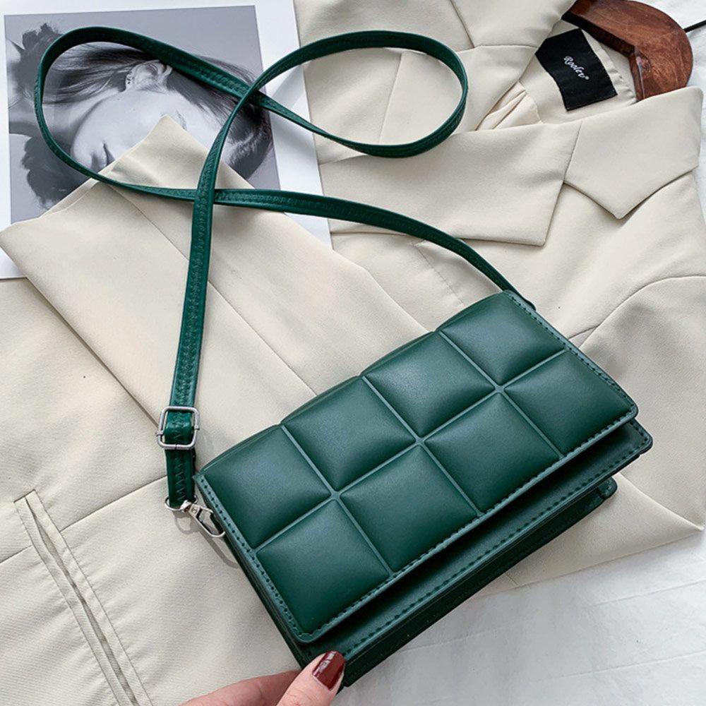 Túi Xách Da PU Họa Tiết Kẻ Sọc Thời Trang Xu Hướng