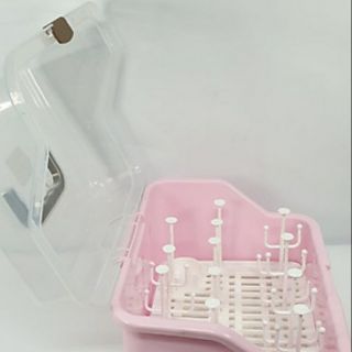 Khay để bình sữa có nắp rất tiên