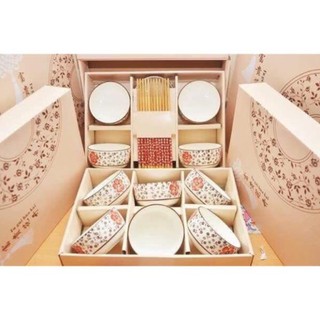 <GIÁ SỈ> Bộ 6 bát kèm đũa nhật