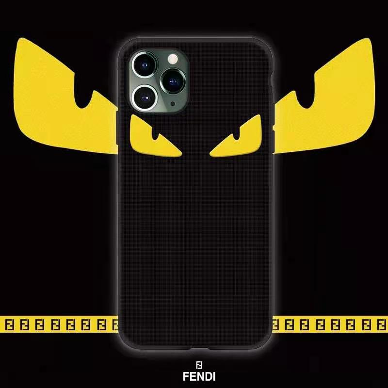 FENDI Ốp Lưng Hình Quái Vật Cá Tính Cho Iphone 7 8 7 8 Plus Iphone X Xs Xr Xs Max Iphone 11 11pro 11pro Max Iphone 12 Mini Pro 12pro Max