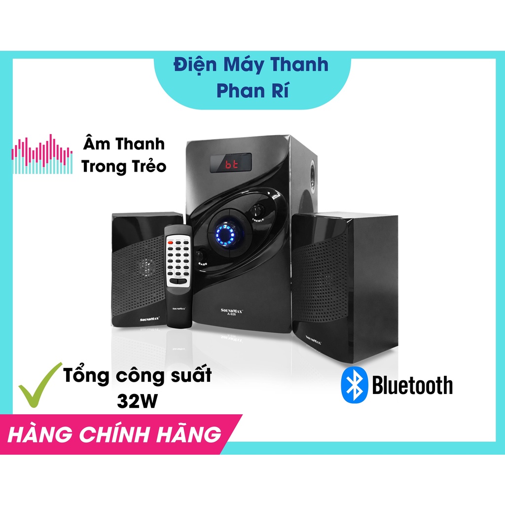 Loa Máy Tính, Loa Vi Tính SOUNDMAX A926 Bắt Bluetooth, Nghe Nhạc Hay, Trong Trẻo