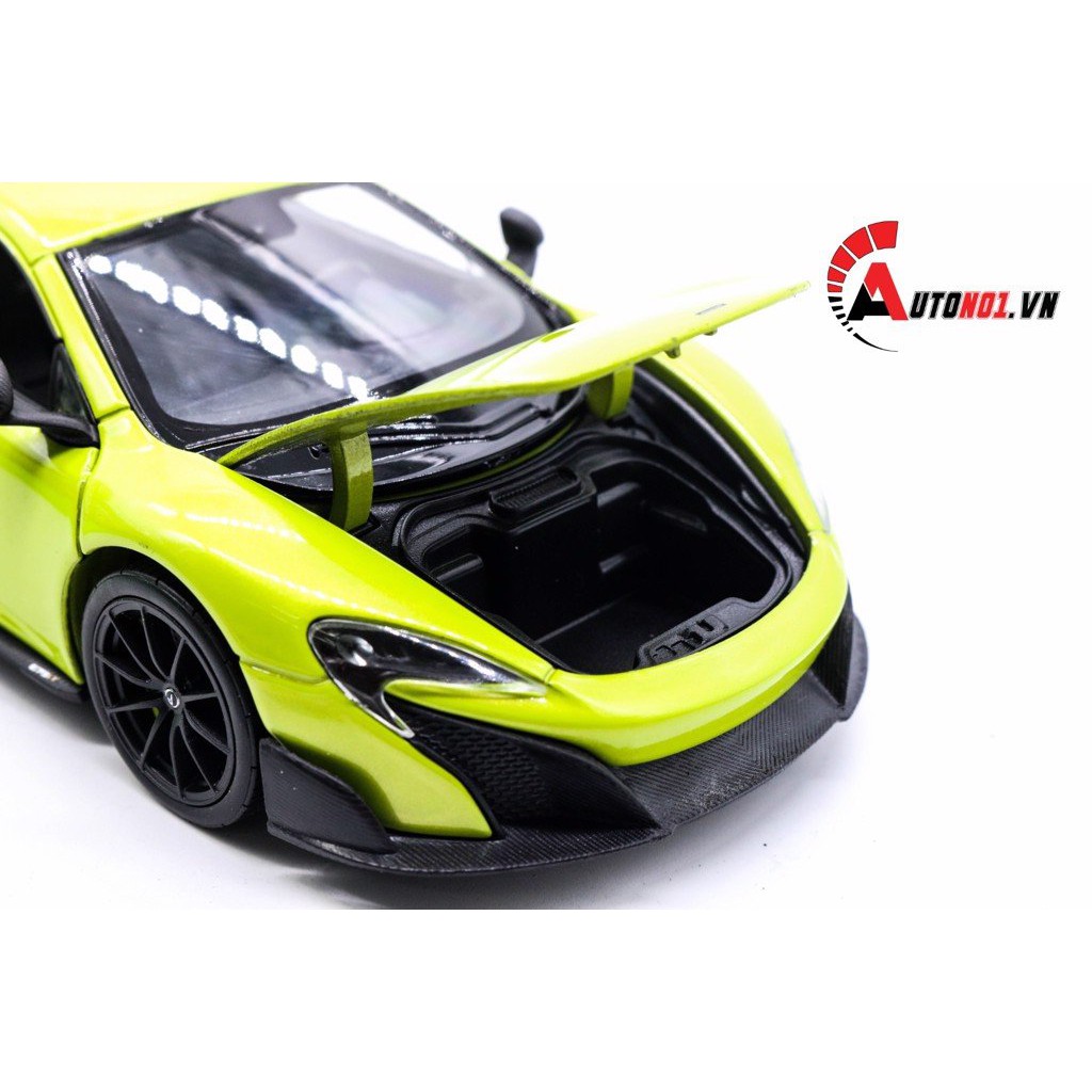 MÔ HÌNH XE MCLAREN 675LT GREEN 1:24 WELLY 5172