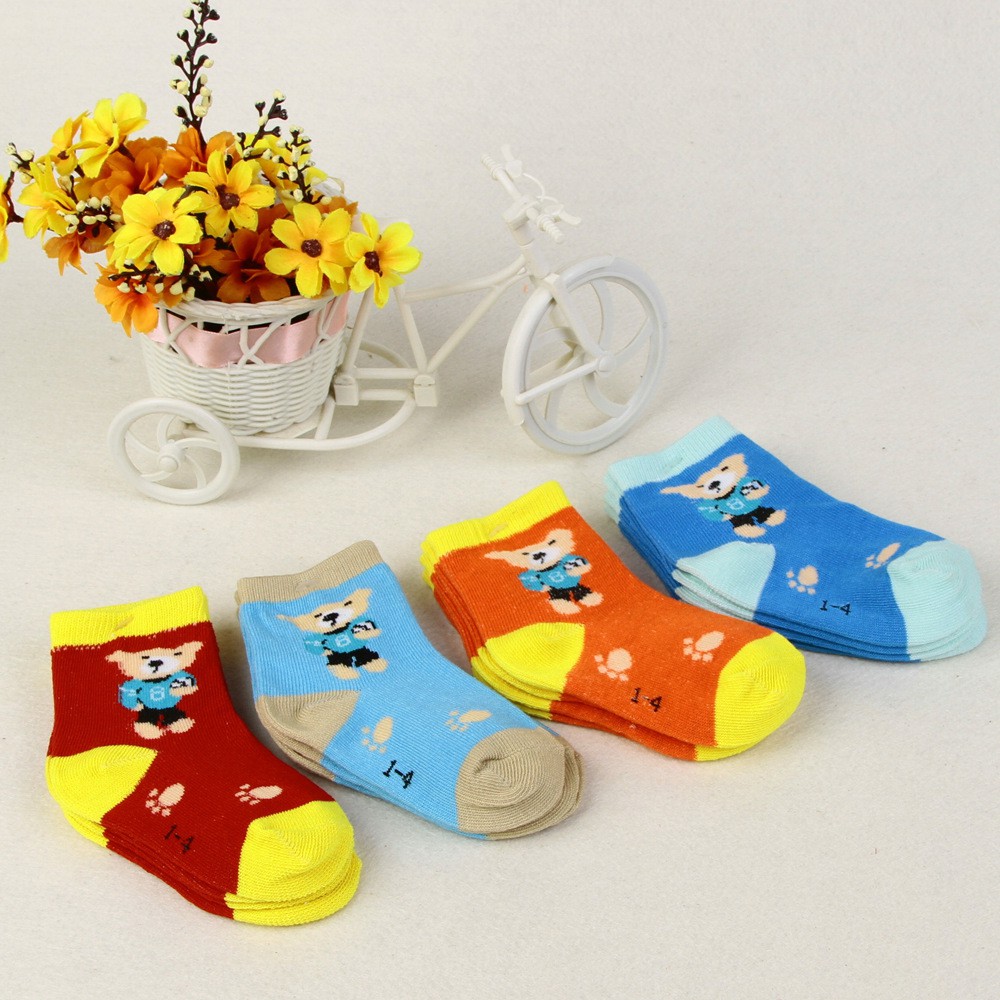 Set 5 Tất trẻ em nhiều màu ( hàng loại 1)