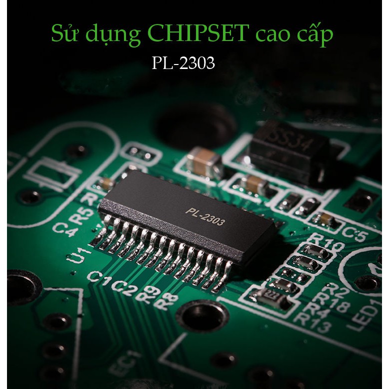 Cáp chuyển đổi USB sang Com RS232 (DB9) căí dài 1,5m UGREEN 20201