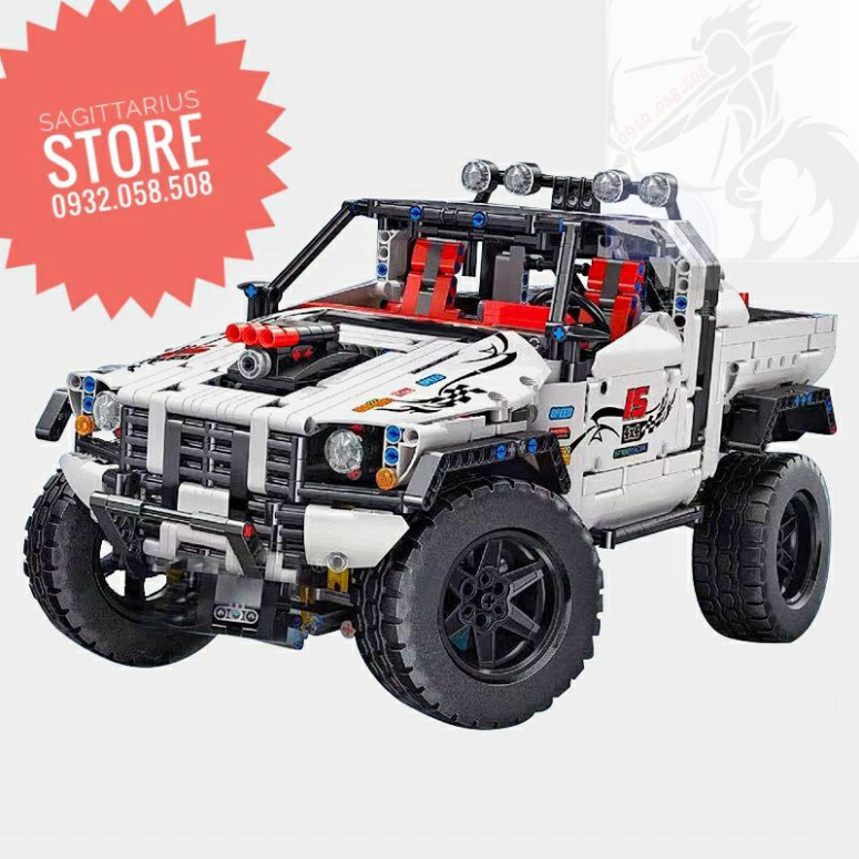 Lego Mouldking 18005 Lắp Ráp Xe Off Road 4x4