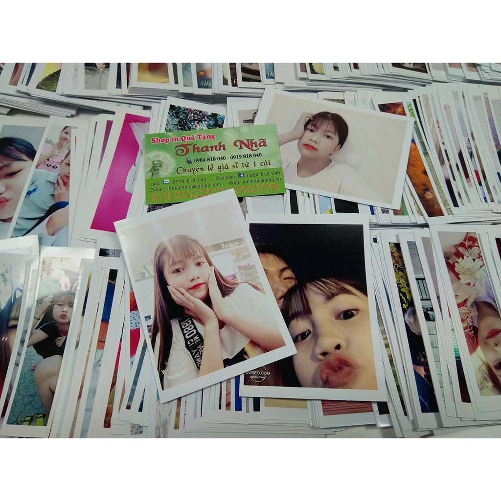 Combo 100 ảnh 13x18 + ep