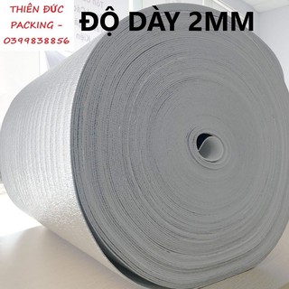 Cuộn xốp PE OPP tráng bạc 1m x 1m độ dày 2mm/3mm/5mm/10mm/20mm cách nhiệt bảo ôn, chống nóng, chiếu ngủ