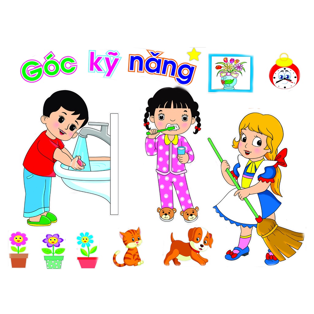 Decal Mầm Non - Các Chủ Đề Của Bé