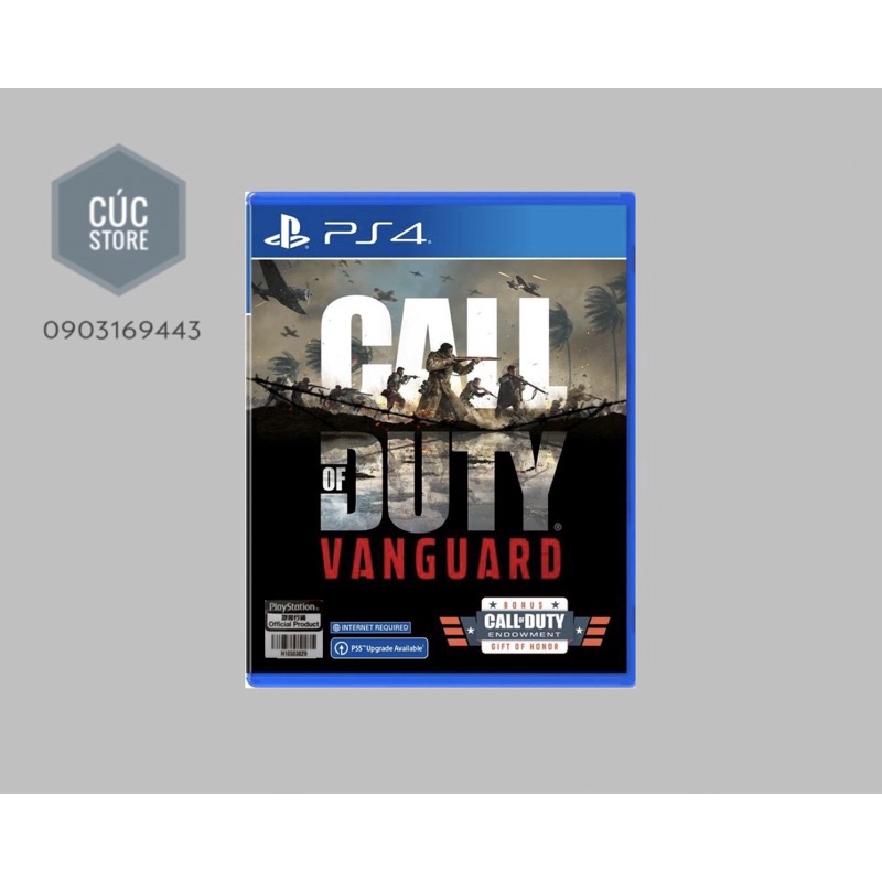 Đĩa chơi game PS4: Call of Duty: Vanguard