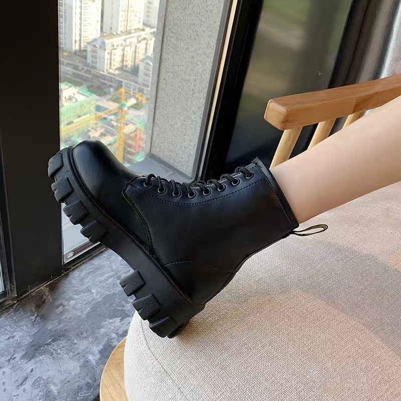 [ XxholicC ] - boots bóng và nhám basic dễ phối đồ | BigBuy360 - bigbuy360.vn