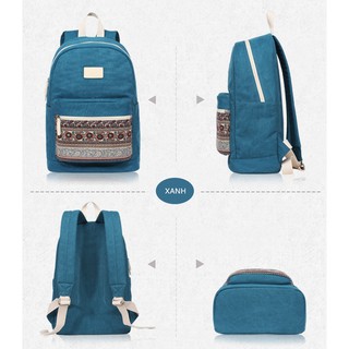 Balo thổ cẩm CanvasArtisan (Chính hãng)
