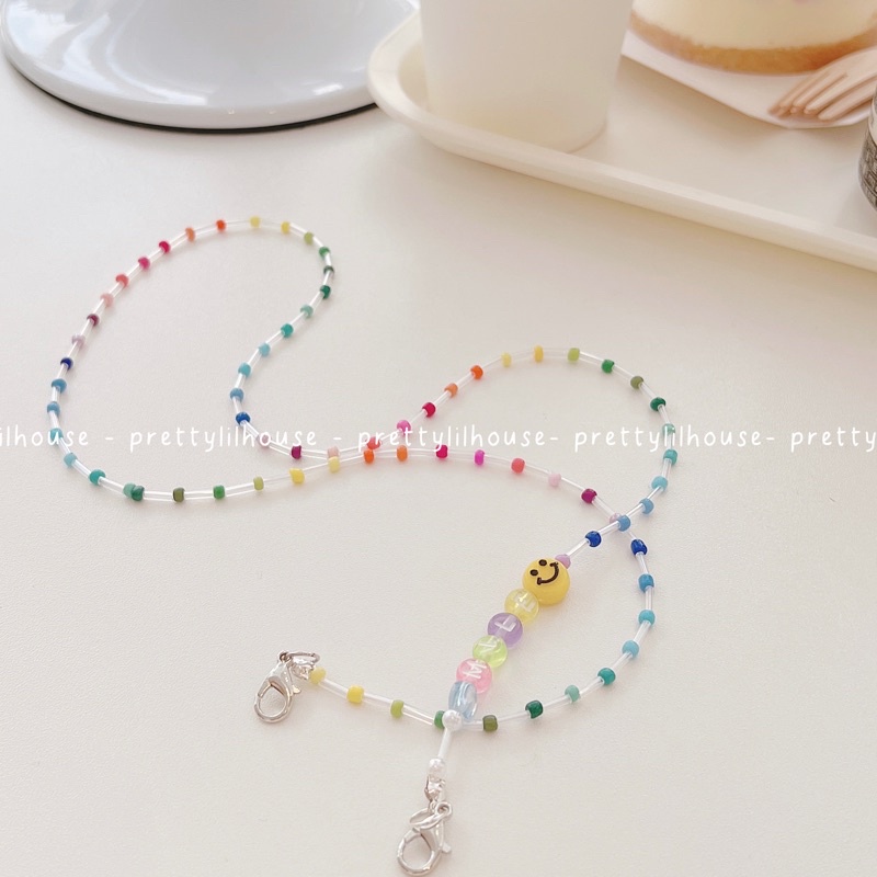 Mask strap/ dây đeo khẩu trang SMILE (có thể chữ)