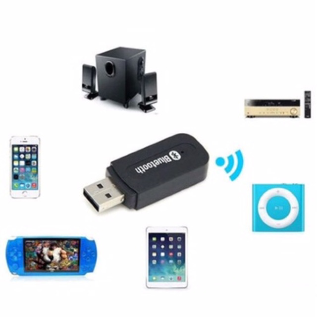 [Mã ELFLASH3 hoàn 10K xu đơn 20K] Usb bluetooth biến thiết bị âm thanh thường thành thiết bị âm thanh bluetooh