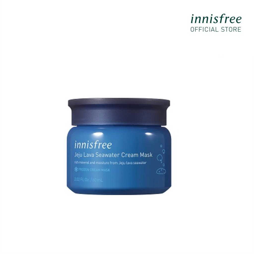 [Mã COSIF05 giảm 10% đơn 400K] Mặt nạ kem dưỡng innisfree Jeju Lava Seawater Cream Mask 60 mL