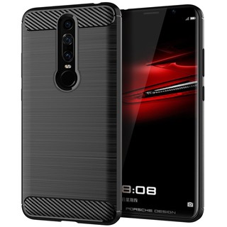 Ốp lưng carbon dẻo cho điện thoại Huawei Mate RS SE Mate 10 Pro RS 9 Lite Mate10