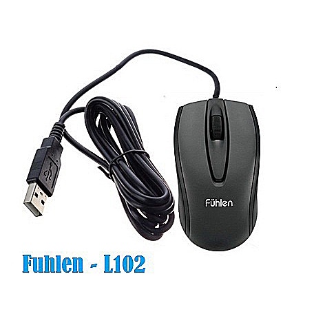 Chuột máy tính,chuột có dây Fulhen L102 hàng nhập khẩu giá tốt nhất,bảo hành 12 tháng