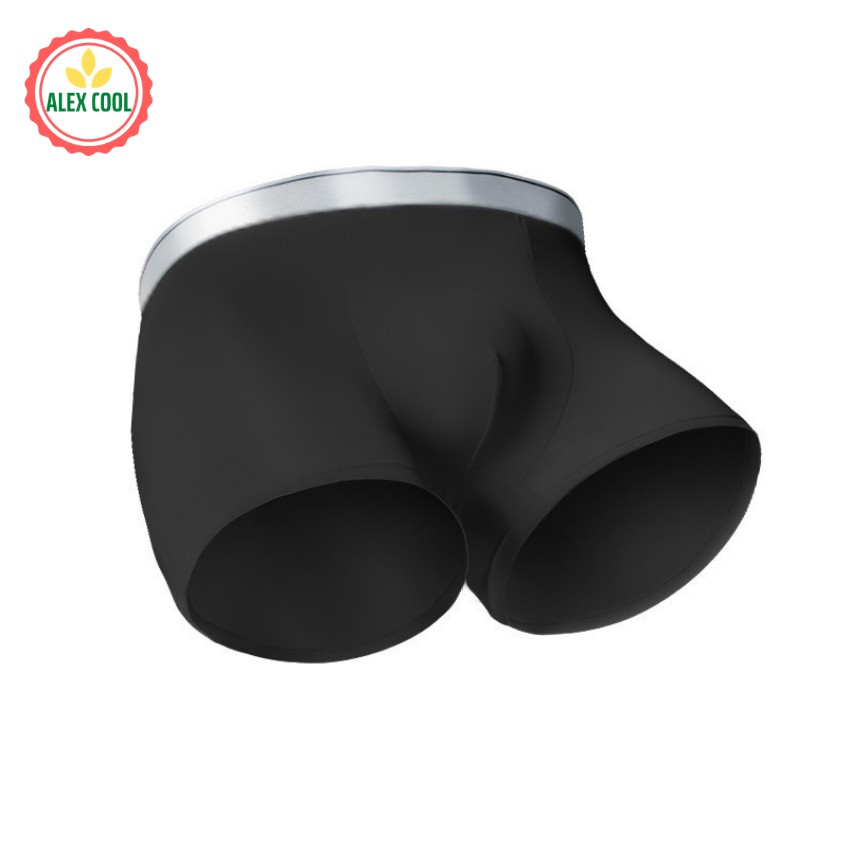 [Free Ship] COMBO 4 Quần sịp quần lót nam trơn thun lạnh cao cấp hàng hiệu viền cạp alex cool (Mẫu trơn)