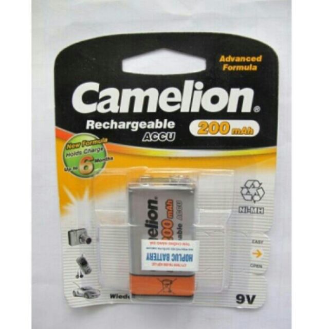 Xả PIN sạc 9V camelion