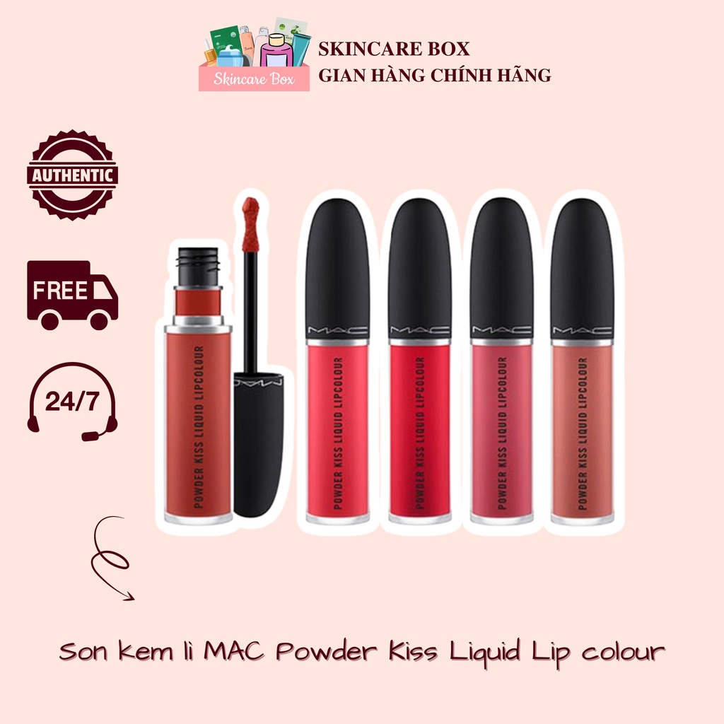 SON KEM LÌ MAC POWDER KISS LIQUID LIP COLOUR