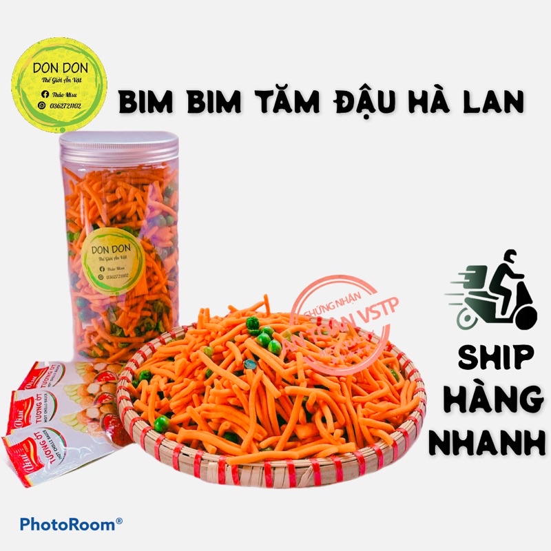 Bim Bim Tăm Đậu Hà Lan GIòn Tan Chuẩn Vị