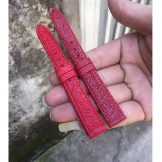 Dây đồng hồ da đà điểu size 10,12, 14,16