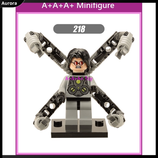 Mô Hình Lego Minifigures X0107 Siêu Anh Hùng Crimson Spider-man Doctor Strange