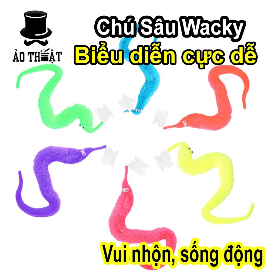 Con sâu vui vẻ - Sâu bông ma thuật - Chú Sâu Wacky