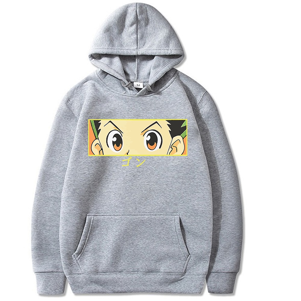 Áo Hoodie tay dài in hình anime Hunter X Hunter Killua Gon Eyes cá tính cho nam nữ | BigBuy360 - bigbuy360.vn