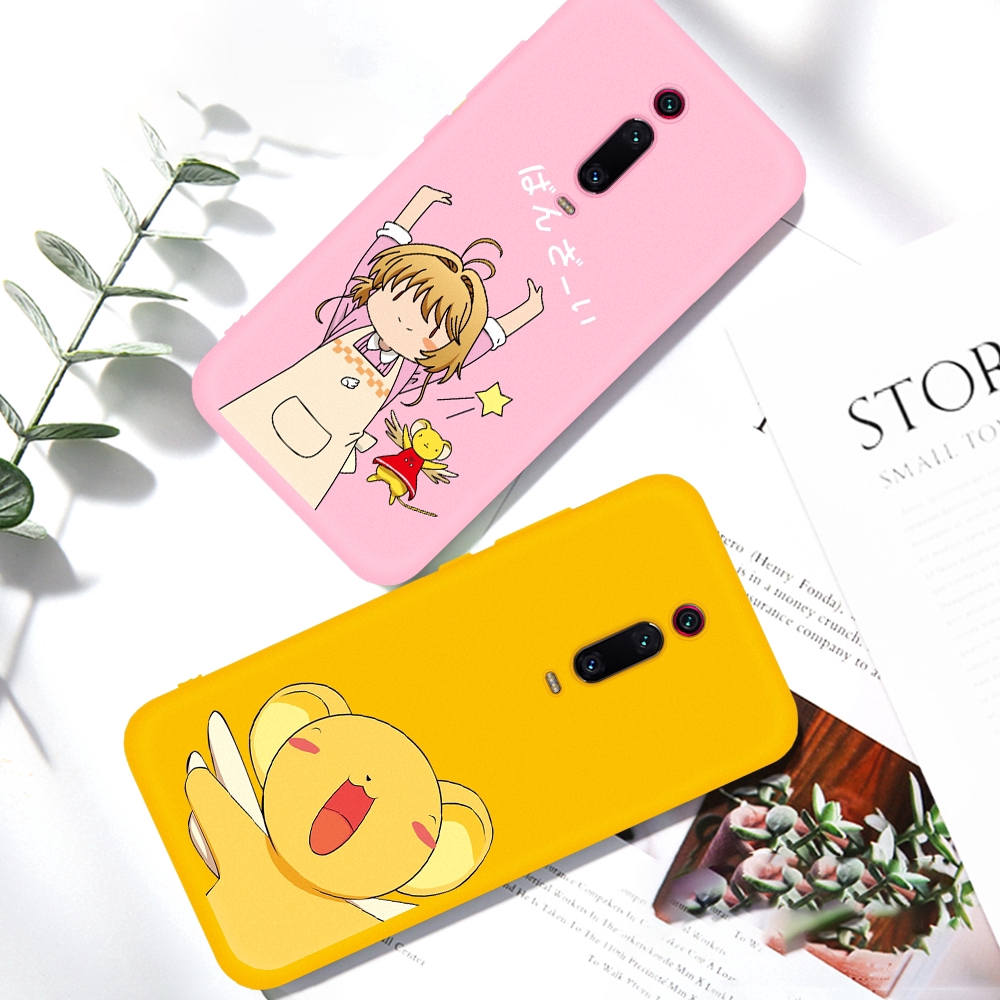 Moka Sakura Pattern TPU Phone Case for Xiaomi Redmi Note 5 6 7 8 Pro 6A 7A 7 K20 Pro Sweet Girls Painted Shell | BigBuy360 - bigbuy360.vn
