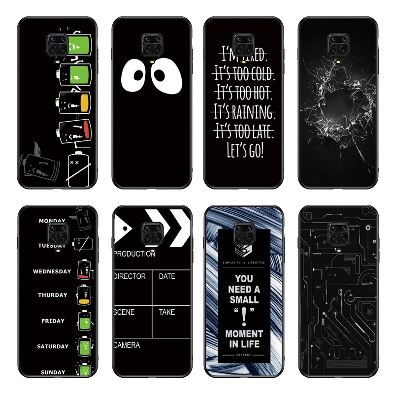 Ốp lưng TPU dẻ̉o dễ thương dành cho Xiaomi Redmi Note 9S / Note 9 Pro Max / Note 8 Pro