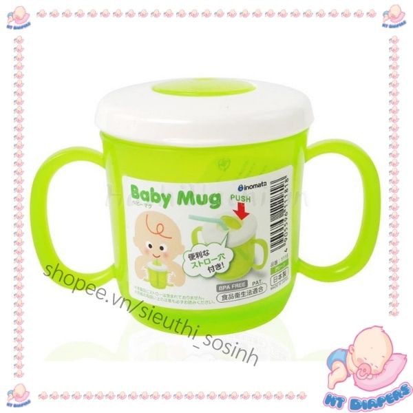 Cốc Tập Uống Nước BABY MUG 230ml Nhật