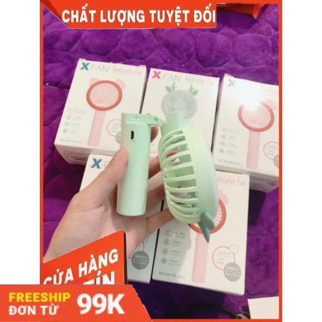 [Giảm 50%] Quạt Cầm Tay Mini 3 Cánh Hình thú dễ thương pin sạc - - Dung lượng pin 1000Mah