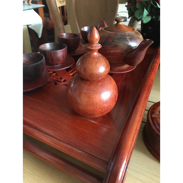 Hộp đựng tăm [Gỗ hương 100%-Hàng loại 1] Hộp đựng tăm hồ lô | BigBuy360 - bigbuy360.vn