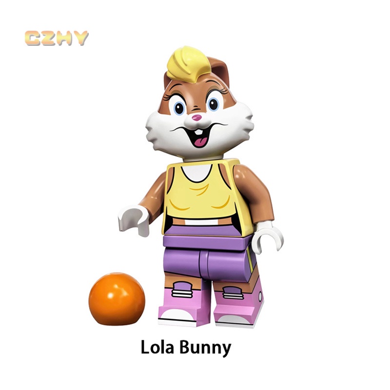 Bộ Đồ Chơi Lắp Ráp 3D Hình Bọ Rùa Bunny Marvin Daffy Duck Sylvester