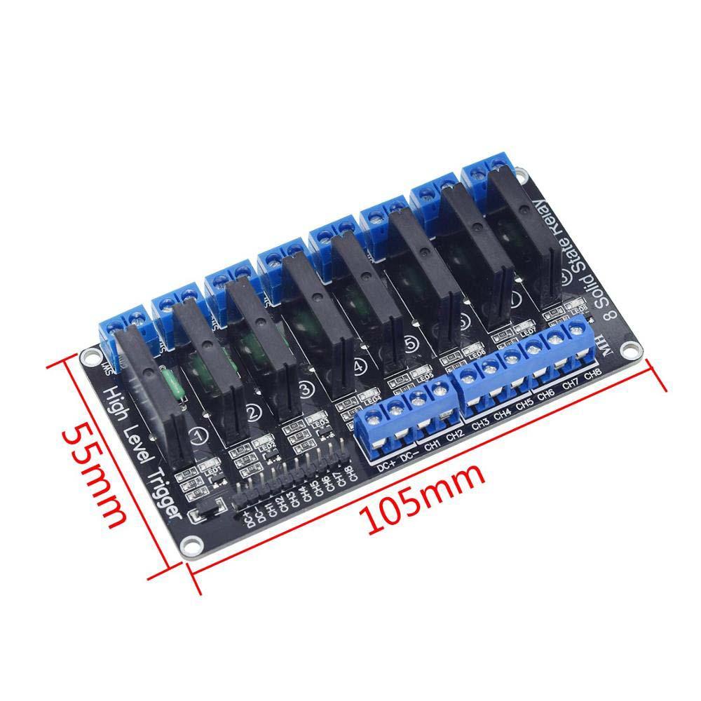 Mô Đun Rơ Le Cầu Chì 240V 2A 5V 1 / 2 / 4 / 8 Kênh Chuyên Dụng