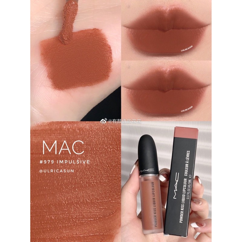 SON KEM LÌ MAC POWDER KISS MÀU MỚI NHẤT