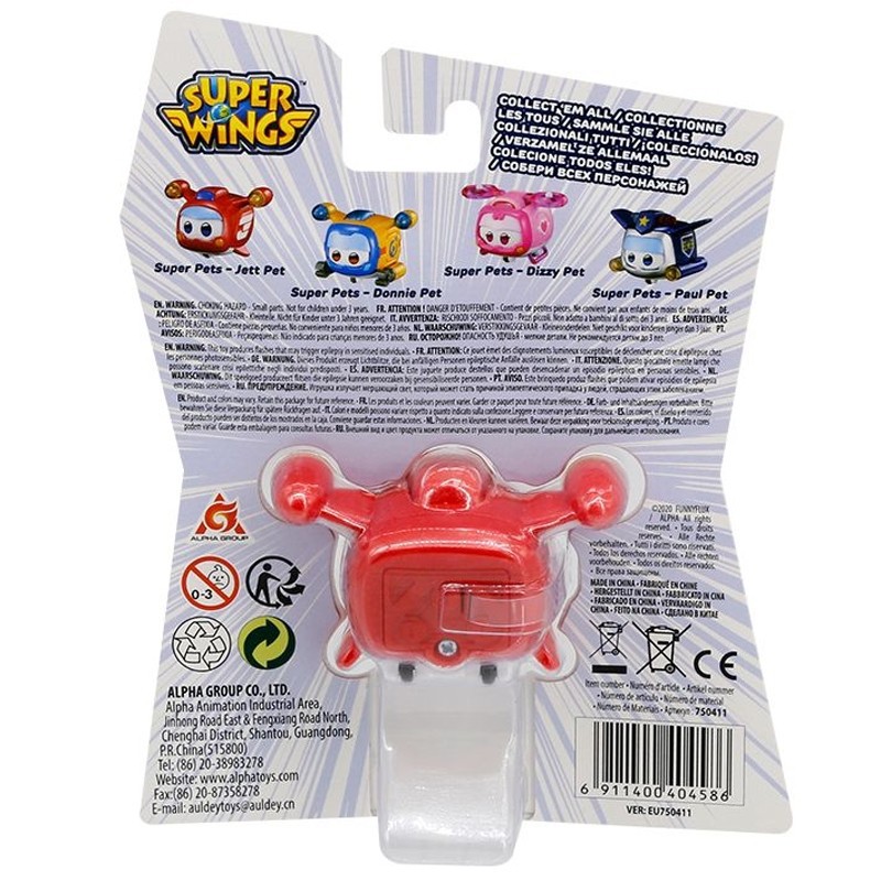 Đồ Chơi Thú Cưng Siêu Cấp Super Wings EU750411 - Jett