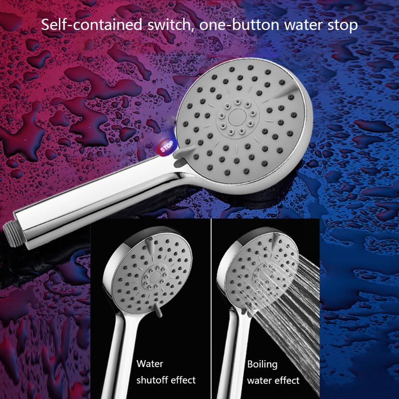 Đầu vòi sen áp suất cao 5 chế độ với 4 cổng một mức độ phun nước