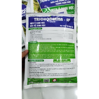 (Tặng 500gram Supe Lân Lâm Thao) Gói 1kg Nấm Đối Kháng TRICHODERMA SP  (6 tỉ bào tử)